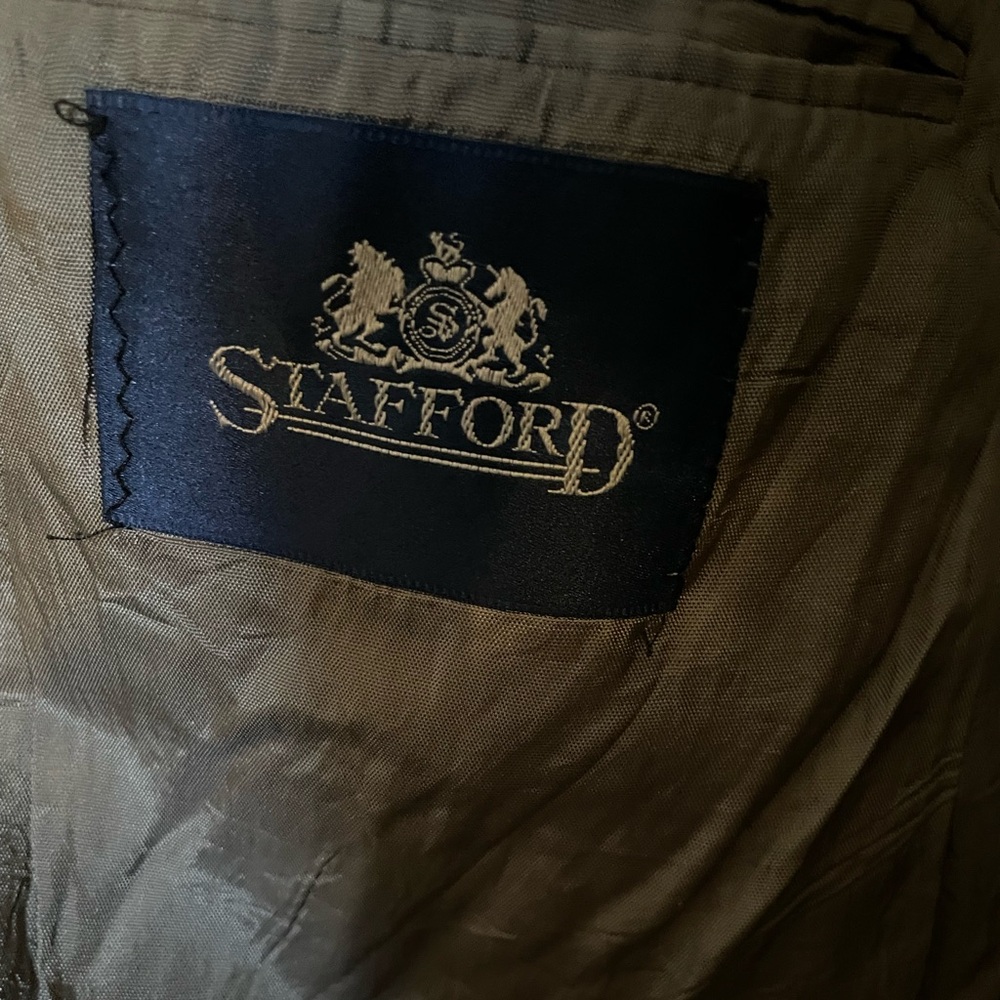 Stafford Men's Blazer in Dark Olive